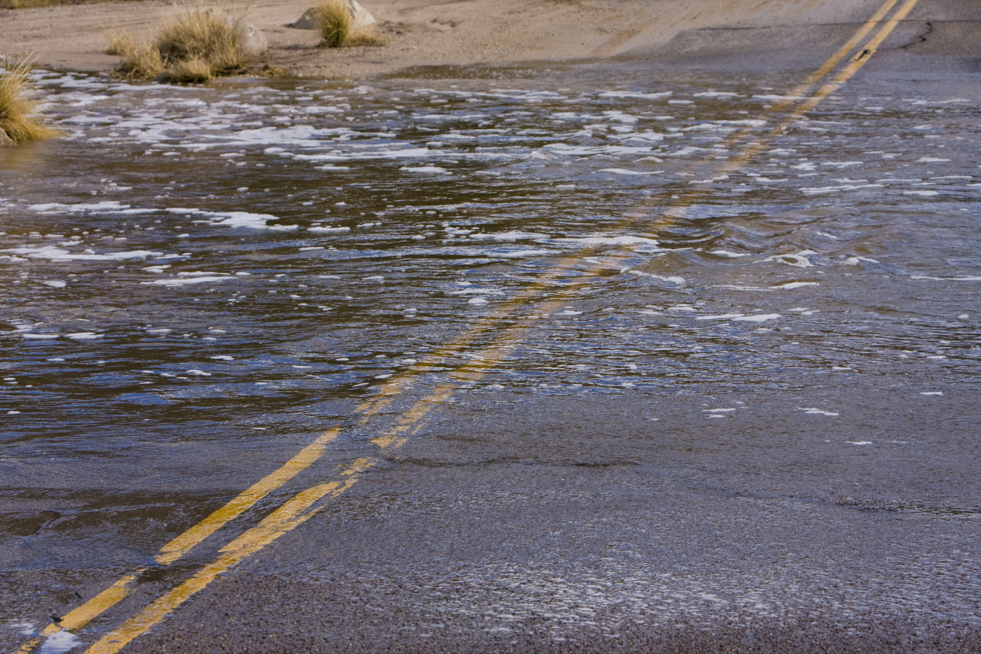 Image of flooded road