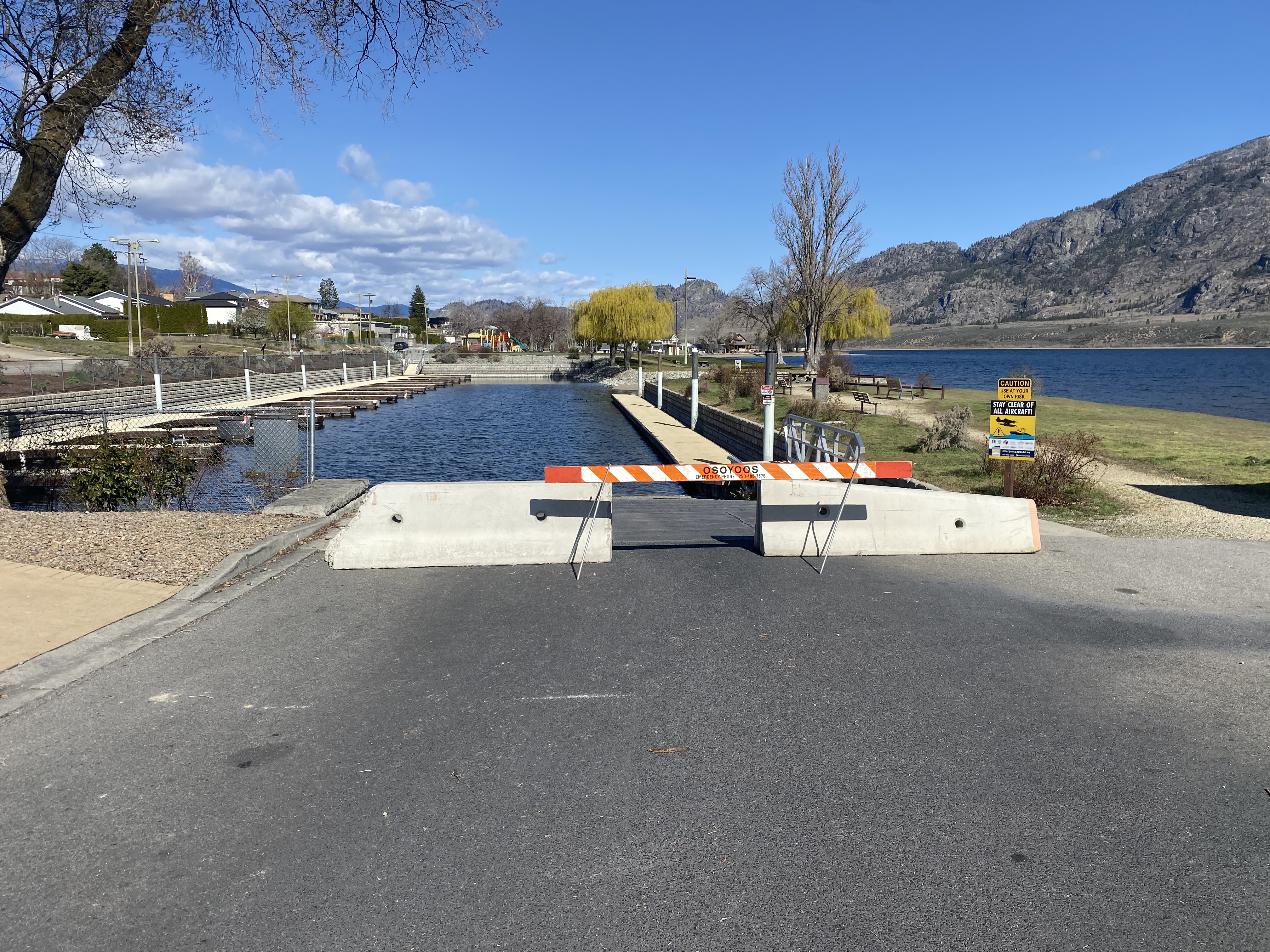 Town of Osoyoos Boat Launch Temporarily Closed