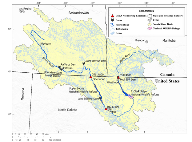 monitoring sites souris
