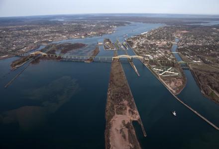 aerial view st marys