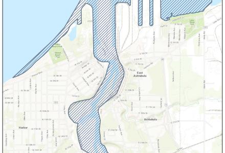 ashtabula map lake erie 