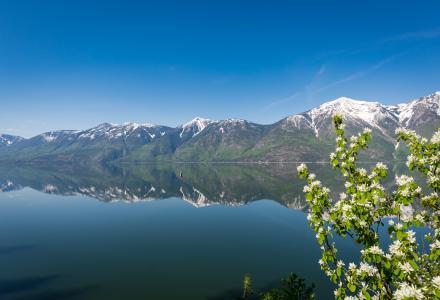 Kootenay Lake in British Columbia, Canada