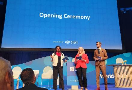 world water week sweden 2024 opening ceremony
