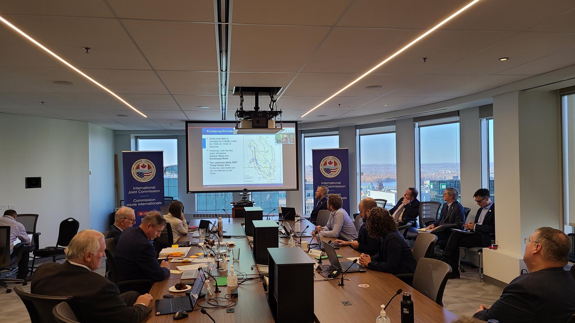 The Kootenay Board of Control during the October 2024 semiannual.