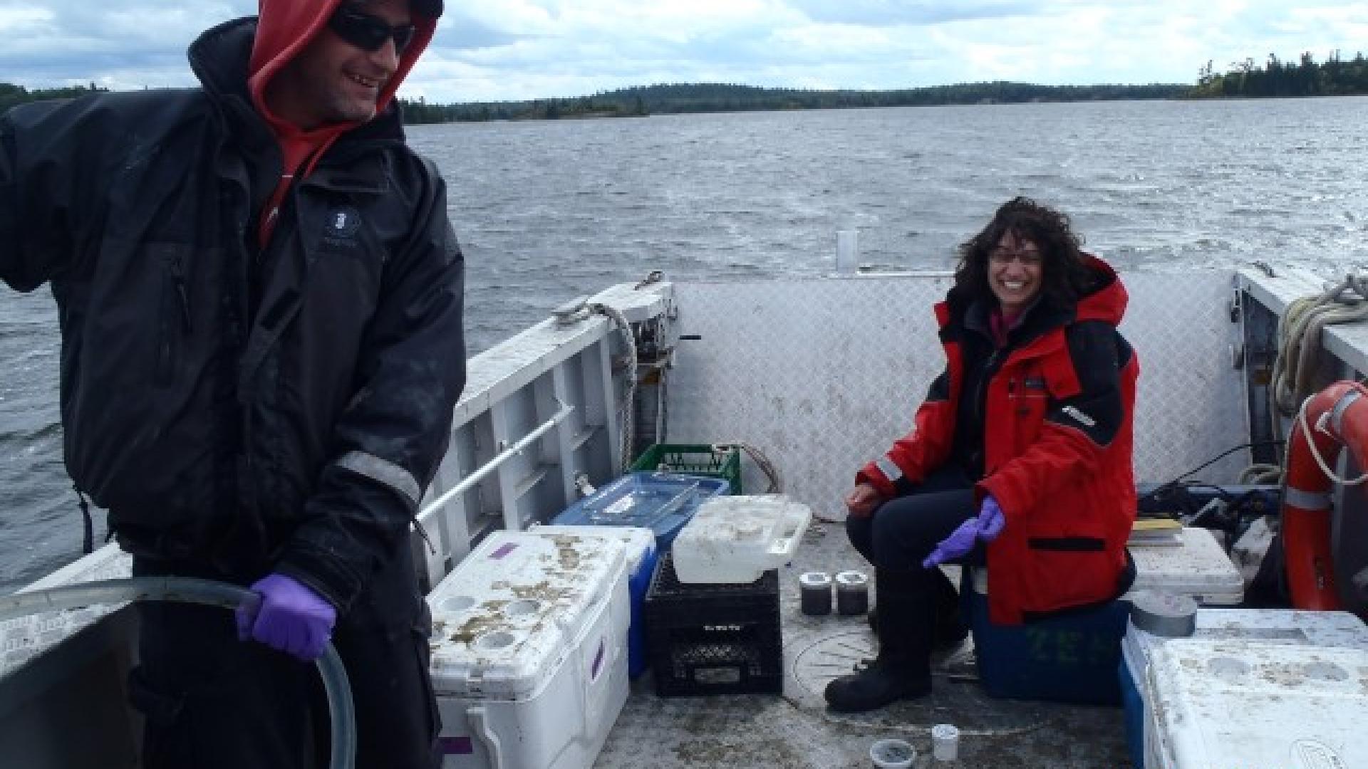 eccc water samples lake of the woods 