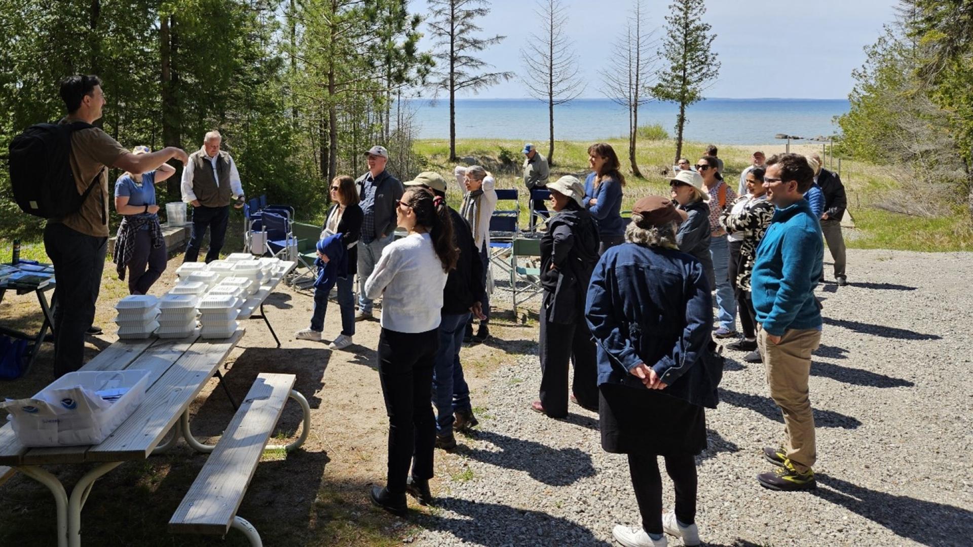 great lakes water quality board field trip alpena michigan