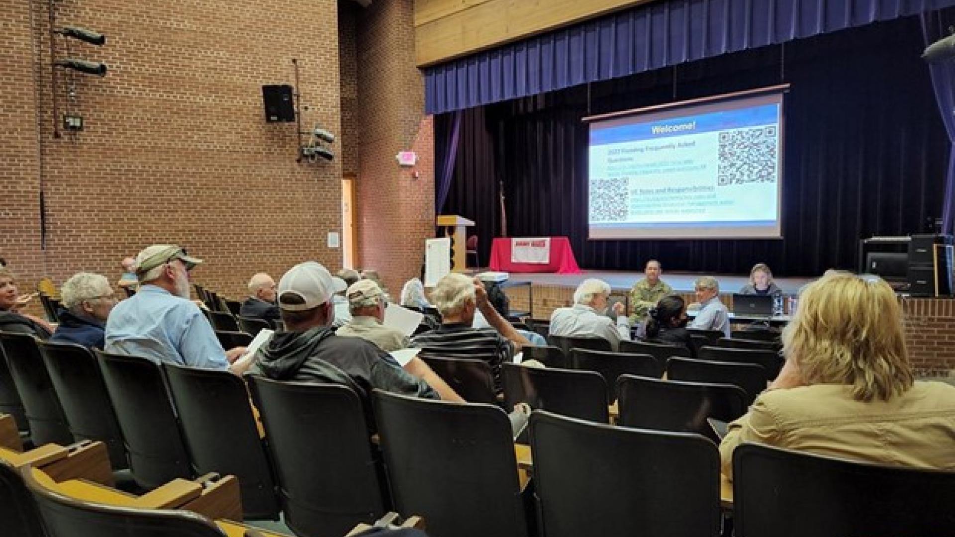 rainy water levels committee 