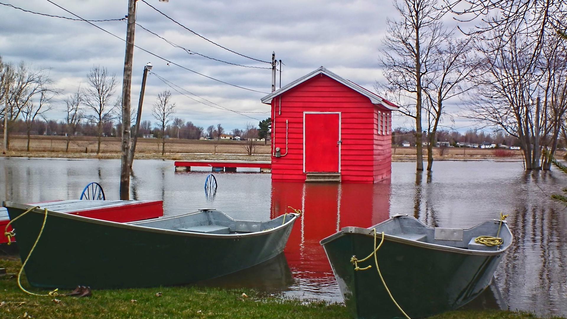 richelieu river flooded 