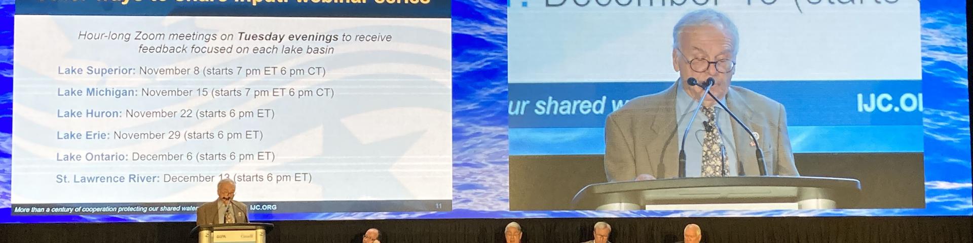 beland listening sessions great lakes public forum