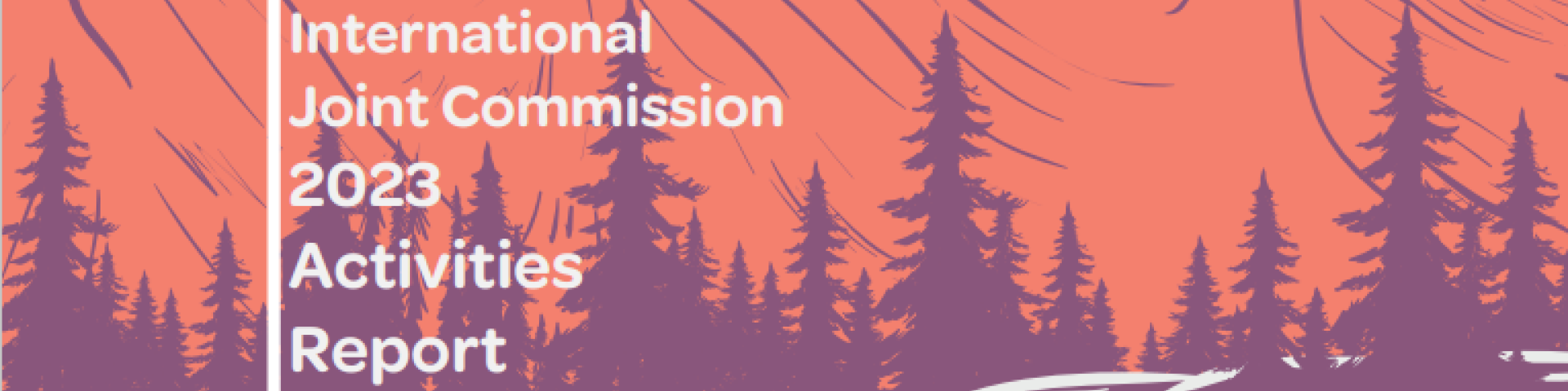 Cover image of the IJC's 2023 Activities Report