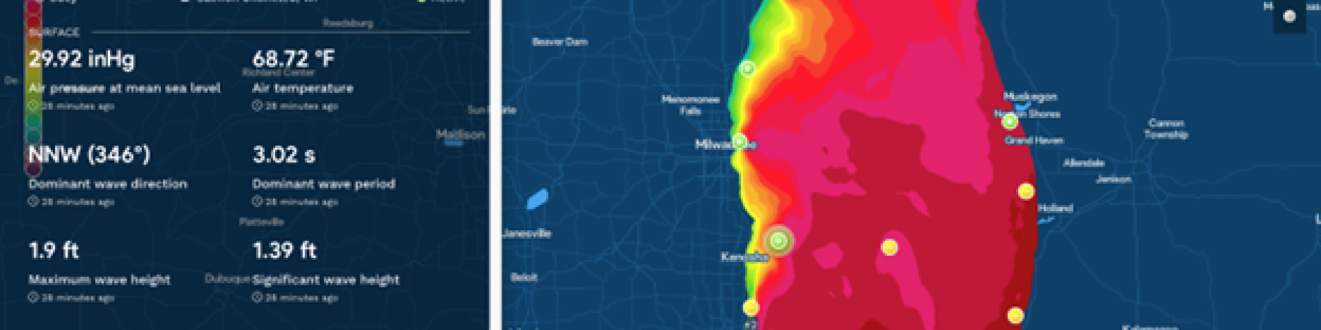 seagull lake monitoring screenshot