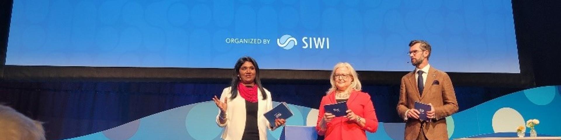 world water week sweden 2024 opening ceremony