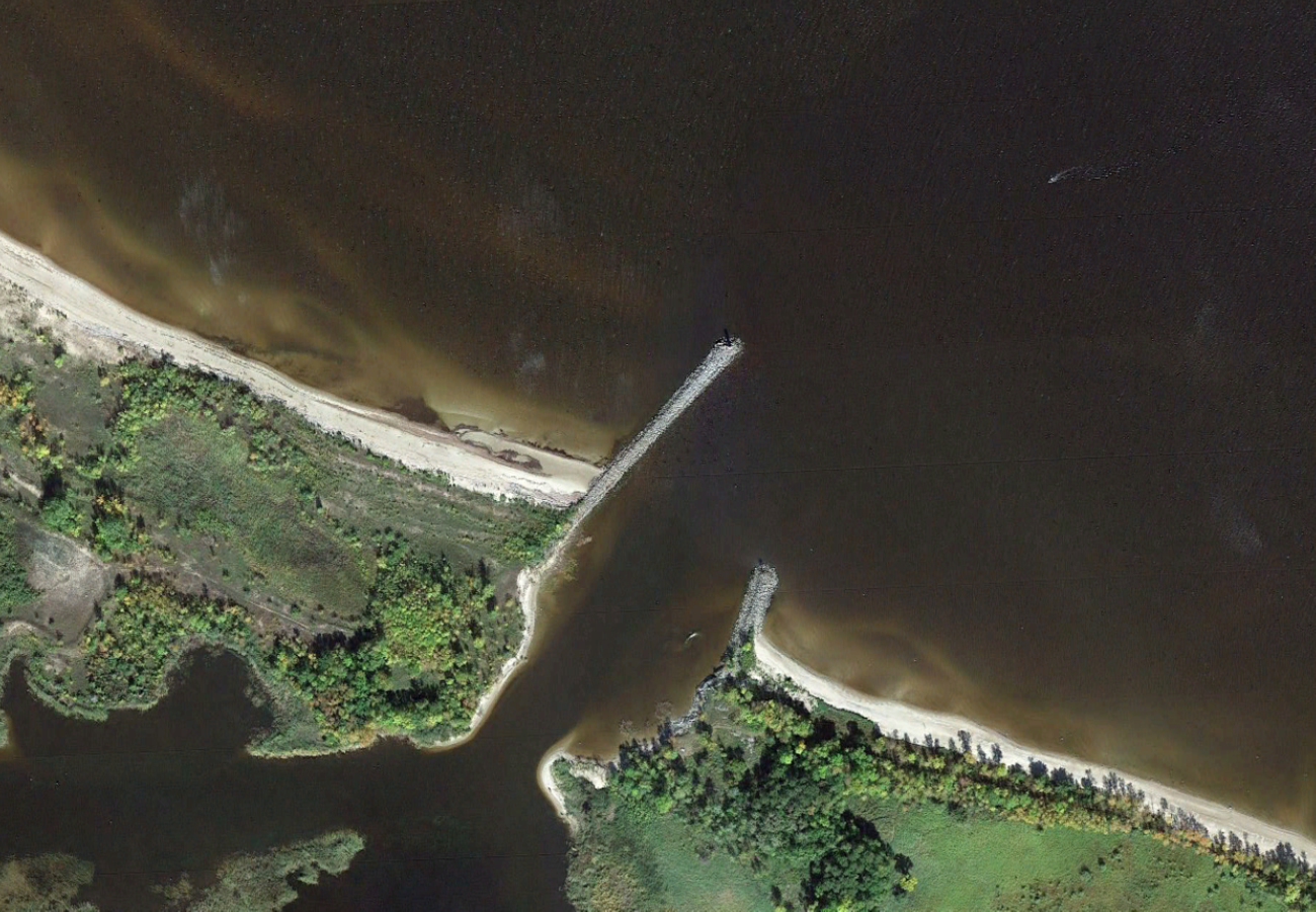 Zippel Bay circa 2014. Credit: Google Earth 